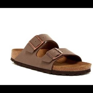Birkenstock Arizona Birko-Flor Sandal Brown Sz 38